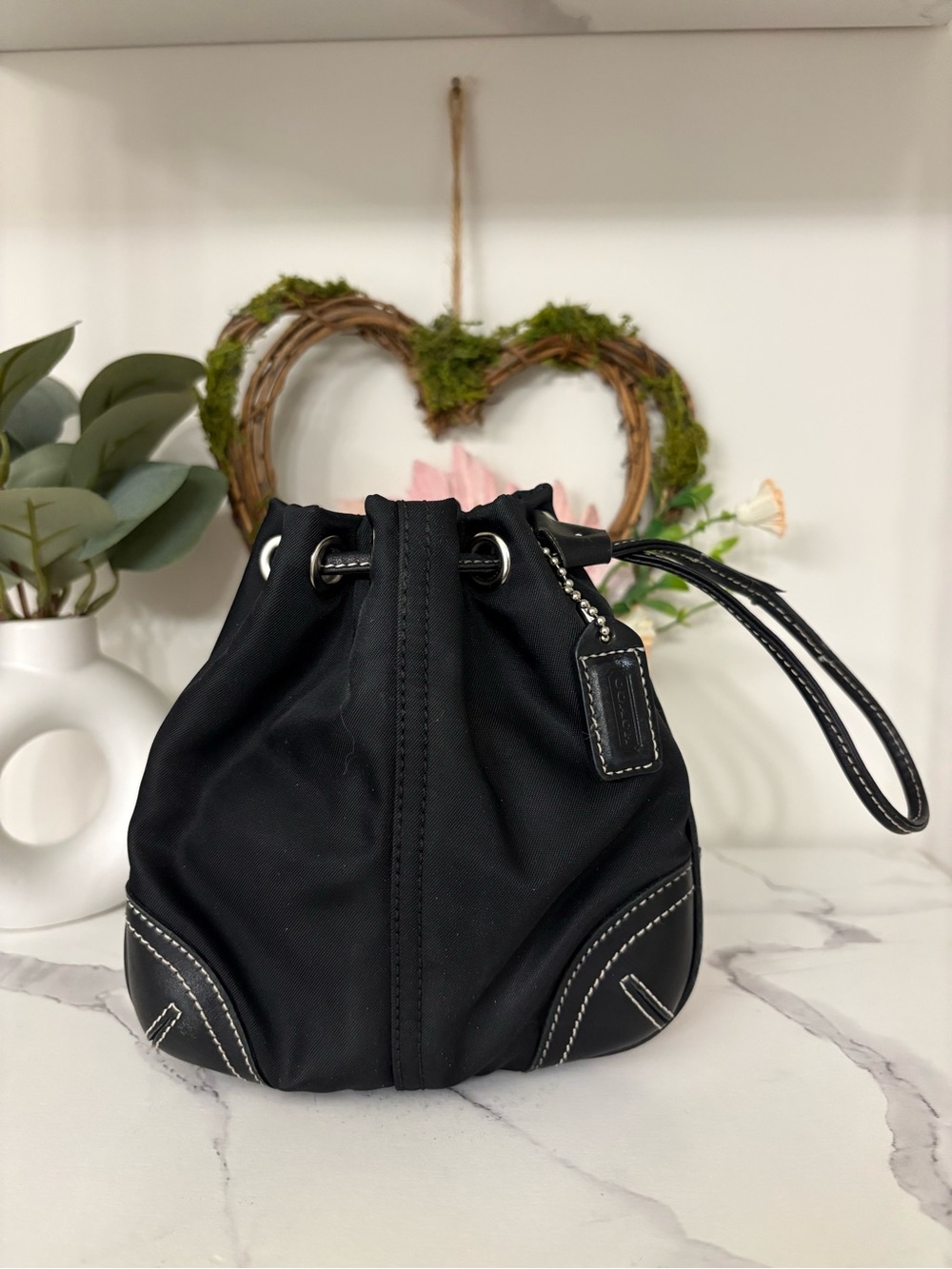 Coach Vintage Drawstring Pouch